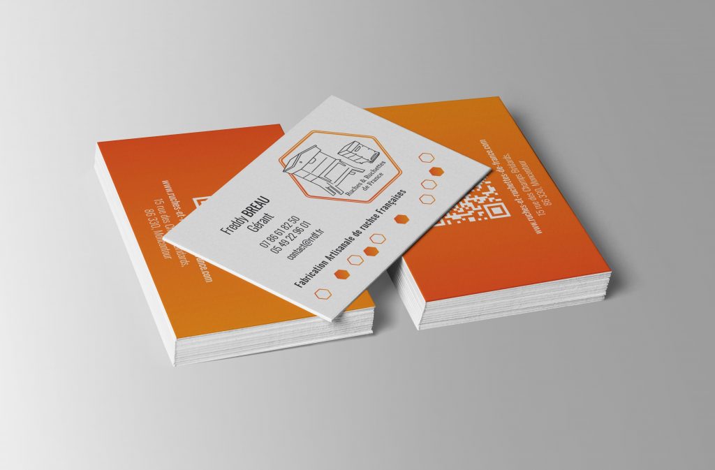 cartes de visites ruches et bûchettes de france