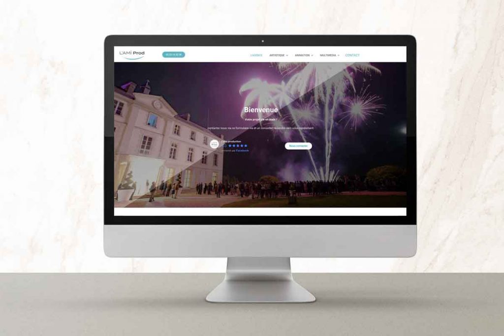 Site internet réalisé par Fanch' création